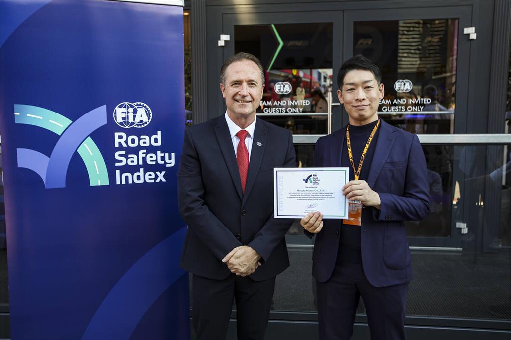 HONDA: Η πρώτη εταιρεία με την υψηλότερη διάκριση 5 αστέρων στον Δείκτη Οδικής Ασφάλειας FIA Road Safety
